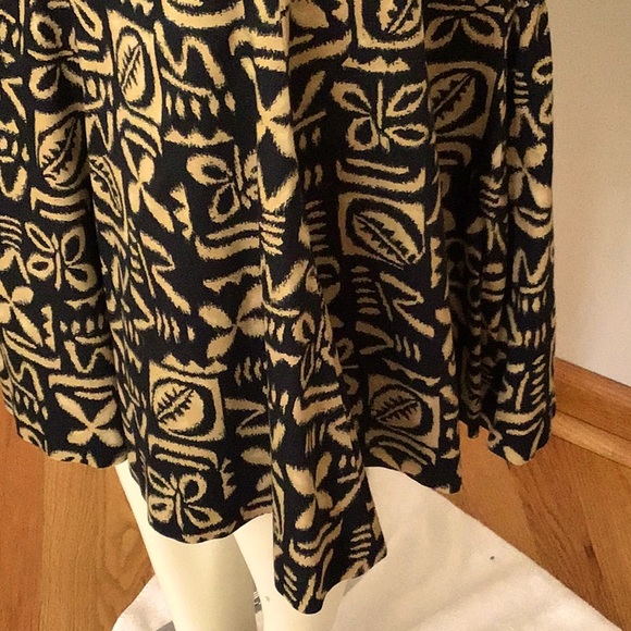 Jones New York Signature Black and Caramel Skirt - Picture 5 of 8